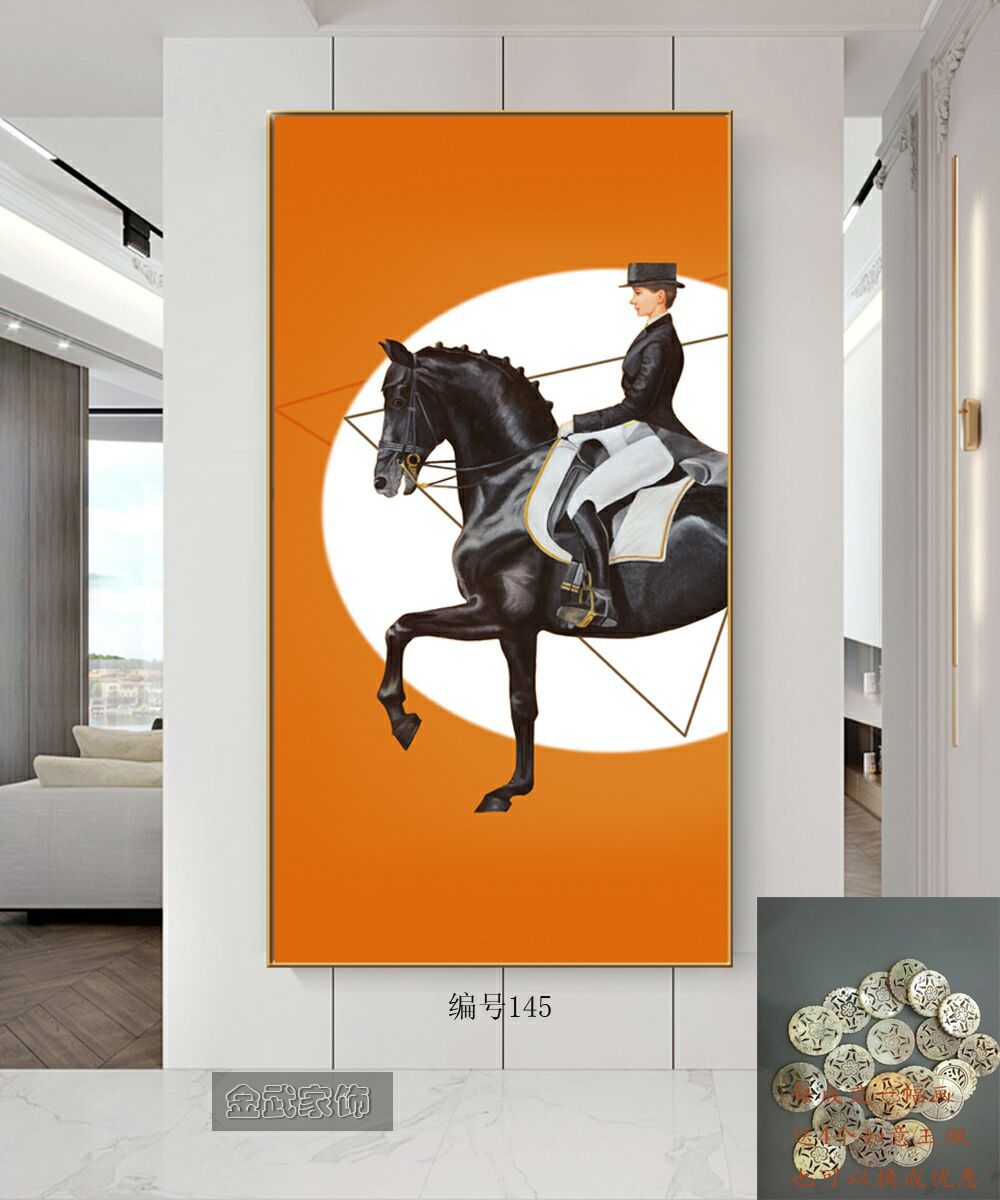 Colorful Stone Porcelain Bronzing Process Porch Office Hotel Corridor Modern Abstract Luxury Decorative Murals undefined