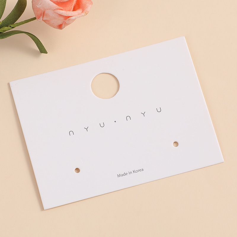 Chin Cloud Folding Card Jewelry Folding Card Paper Earring Card 1006