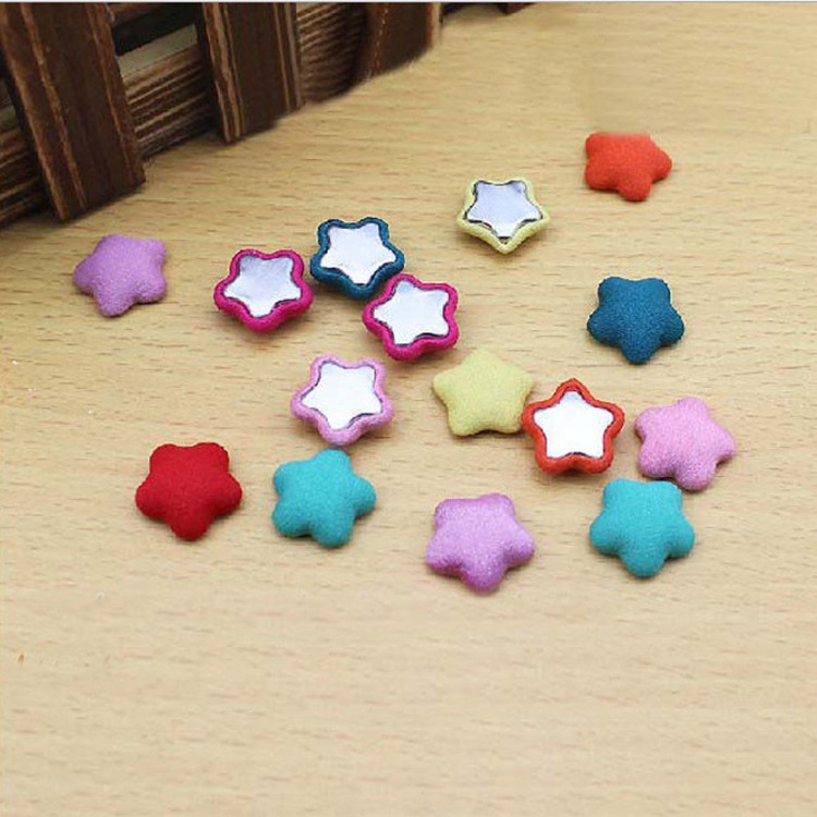 diy plum blossom fabric bag buckle accessory factory direct sales, custom based on samples Specification image