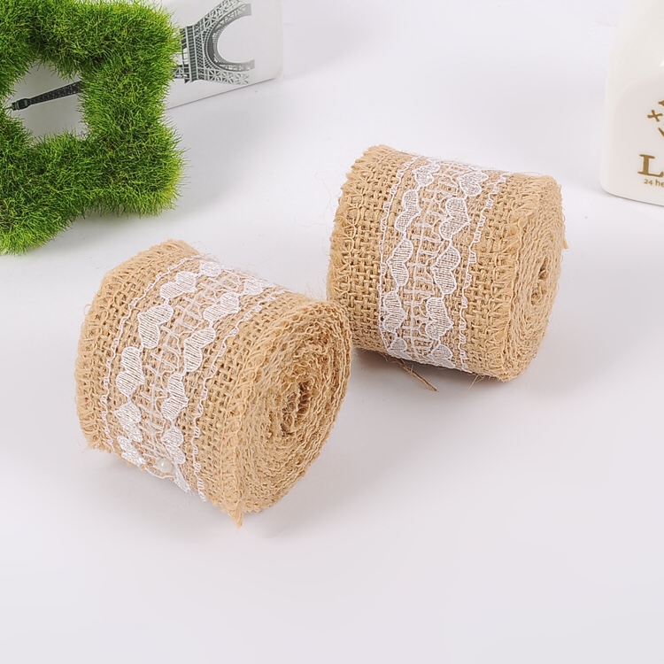 5CM lace-trimmed linen