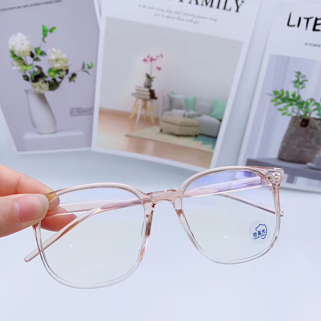 Model TR8545, ultra-clear TR material, popular polygonal frame, anti-blue light goggles Item Picture