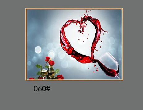 Nordic Living Room Dining Room Sofa Background Decorative Painting Landscape Painting Hanging Painting Three Couplets undefined