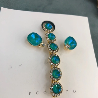 Earrings A Word Clip Set Instagram Explosion Recommended Summer Fresh And Lovely Wind Accessories