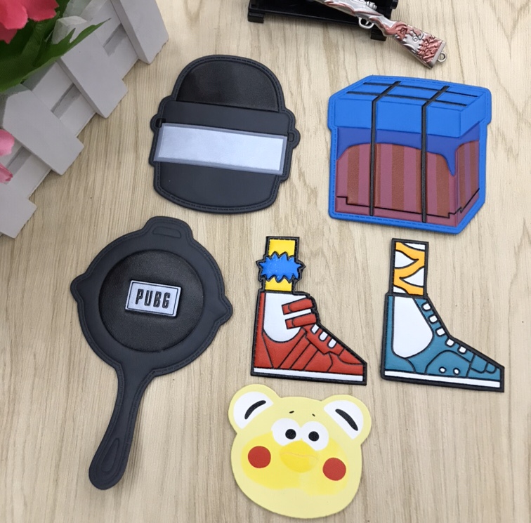 Trademark leather label printing, pu leather, genuine leather, denim leather label, decorative leather label, embossed sign, auxiliary materials, custom factory direct sales Specification image