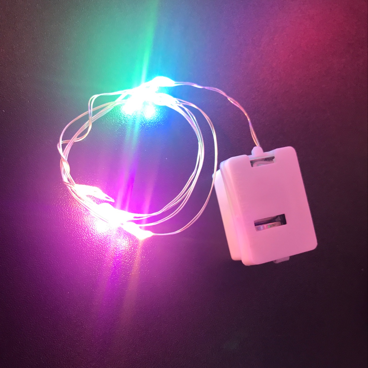 10 Lights With Flashing Garland Lights, 50Cm In Length details Picture