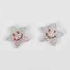 Ceramic clay creative accessories -37mm and 27mm five-pointed star smiling faces Specification image