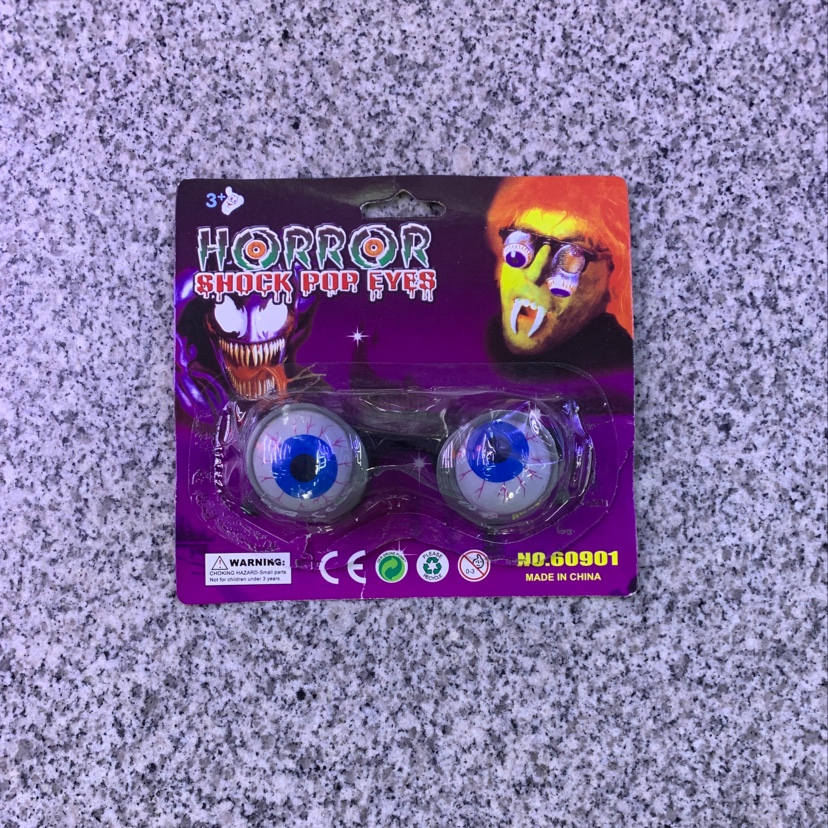 万圣节眼睛，万圣节用品，派对用品图