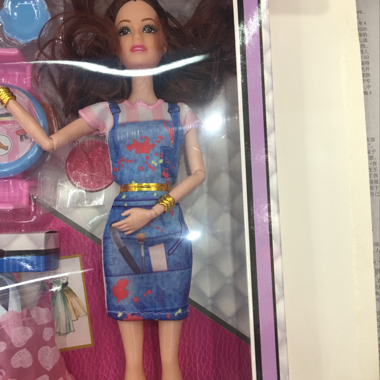 娃娃玩具配件实物图