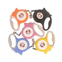Automatic retractable tractor pet leash leash with LED light walking dog leash boutique 5 meters