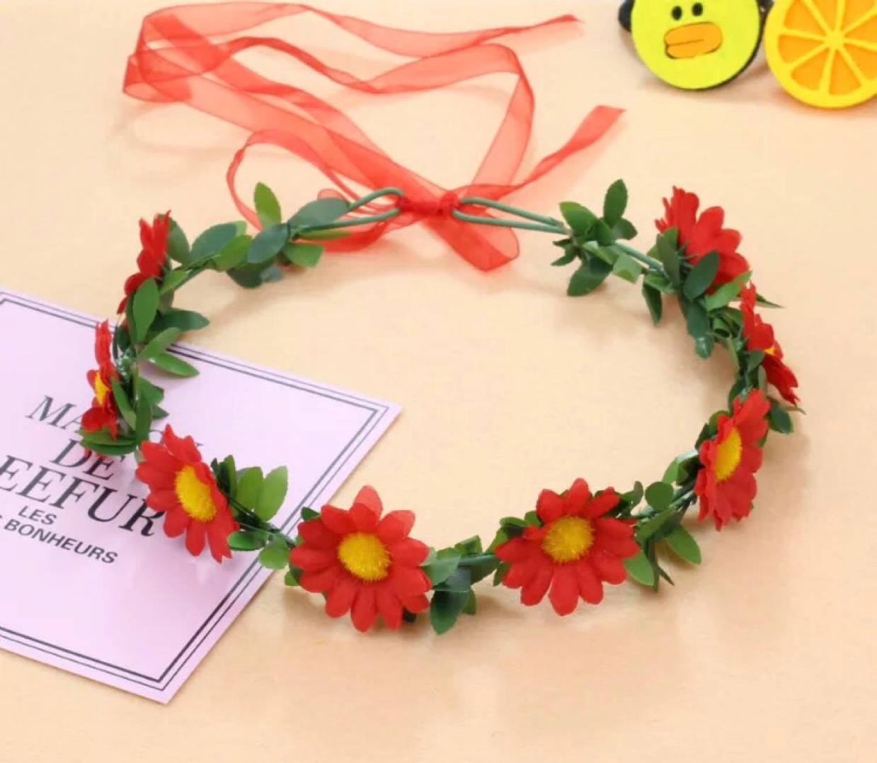 Sun flower head ring thumbnail