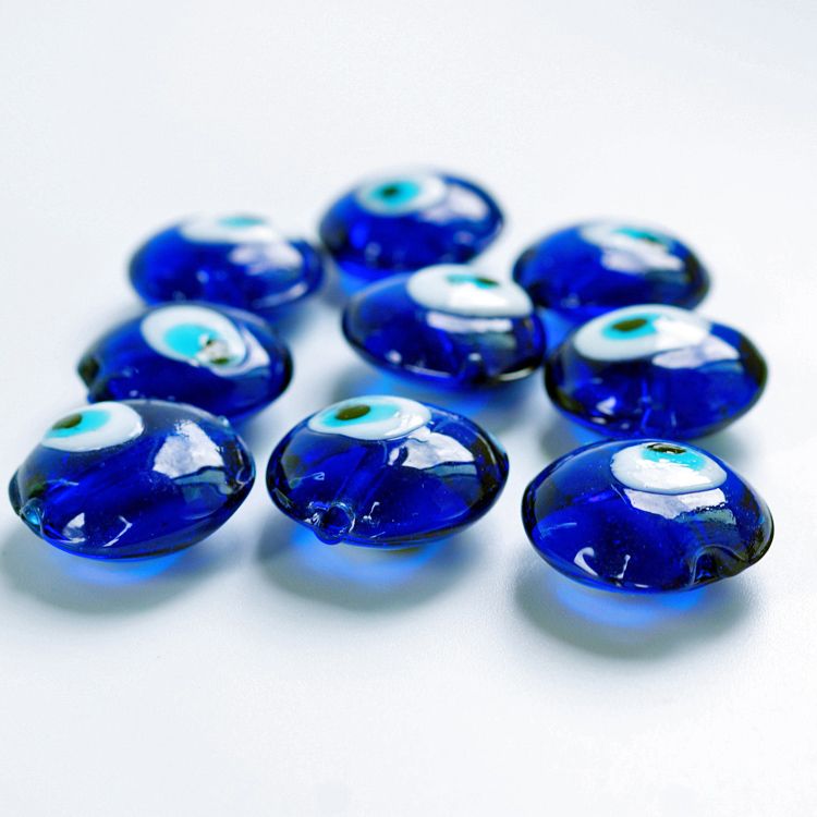 Turkish blue-eyed bead glass handcrafted bead accessories are in stock and can be customized Application Scenario