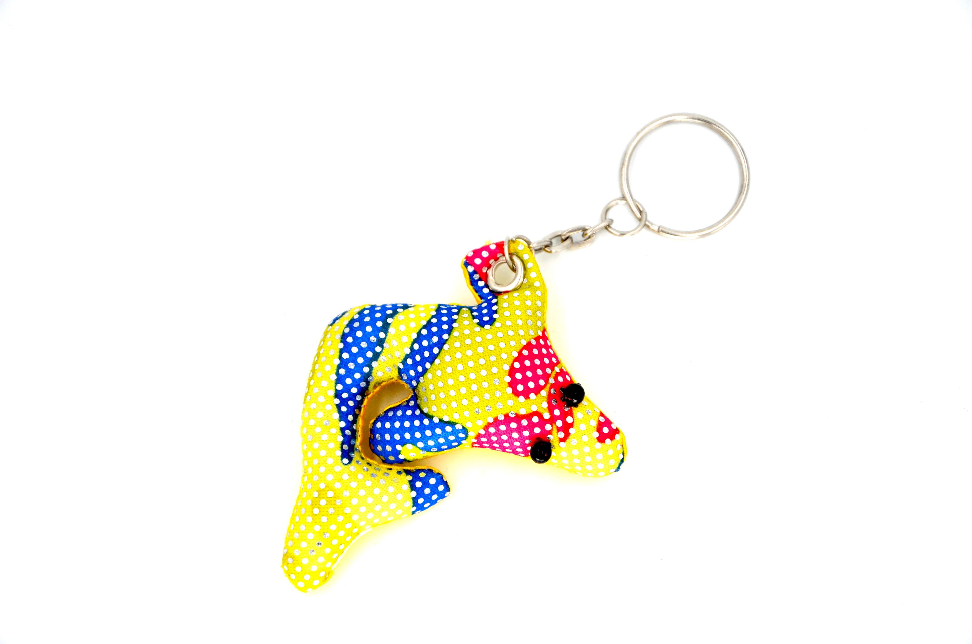 动物沙包挂件 迷彩小鱼