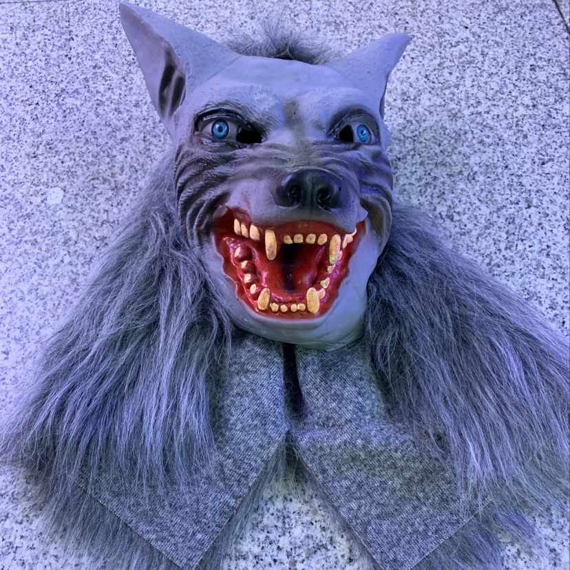 Halloween Wolf head mask thumbnail
