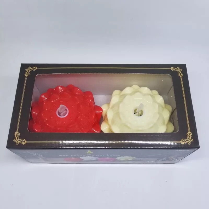 莲花摇摆蜡烛产品图