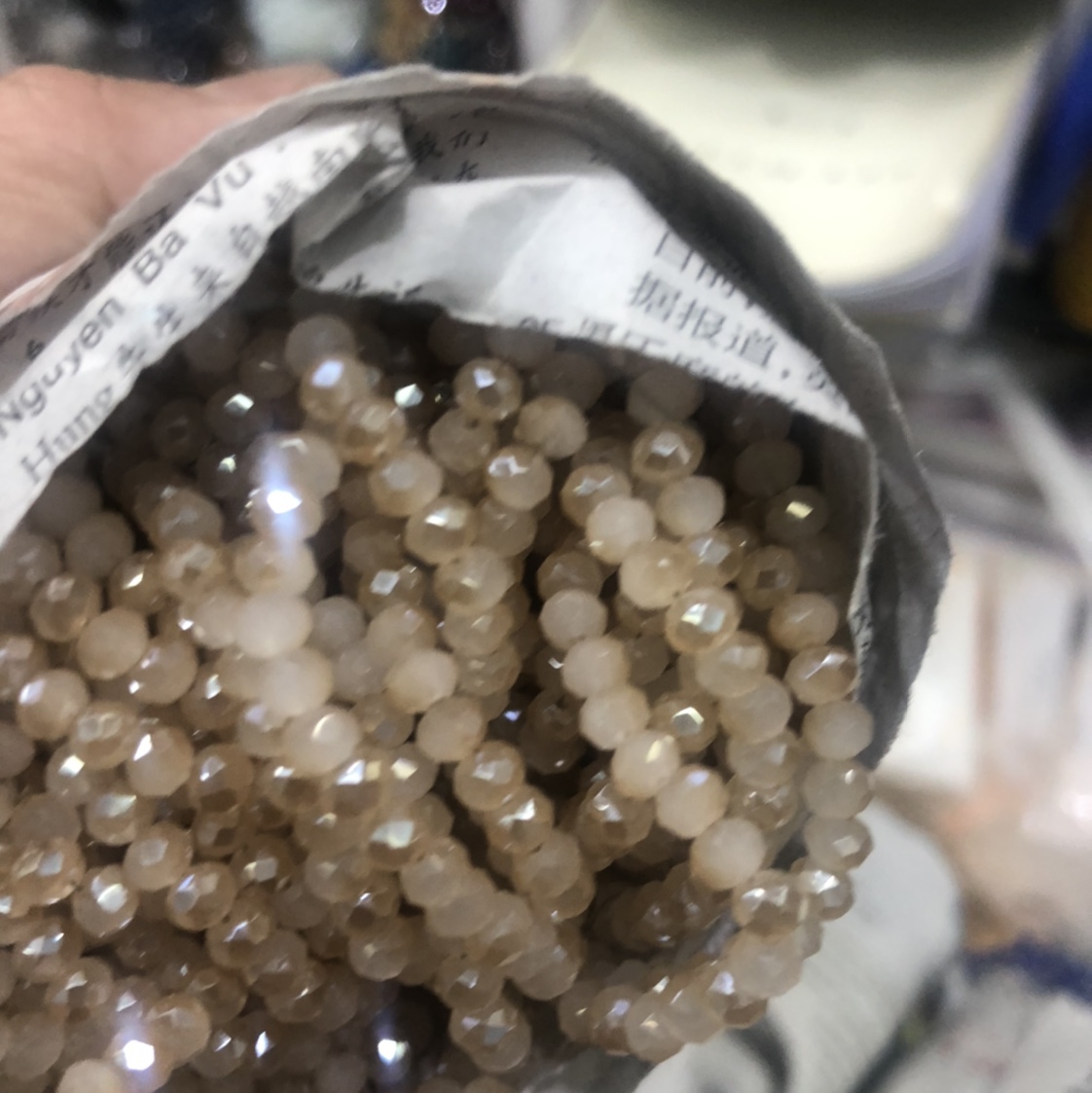 4#白玉半虎珀金  外贸出口  