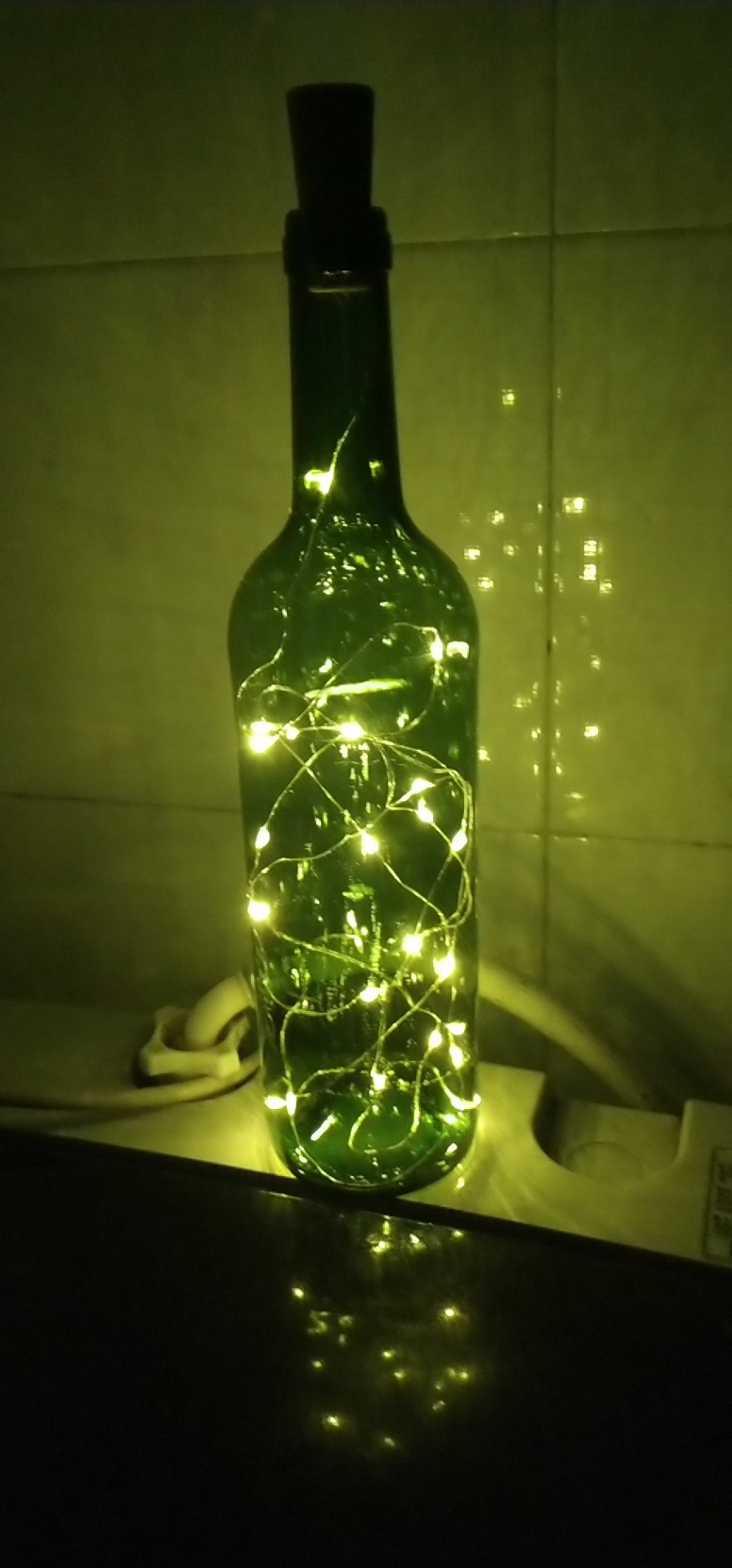 Wang Hua colorful lantern Wine bottle lantern Specification image