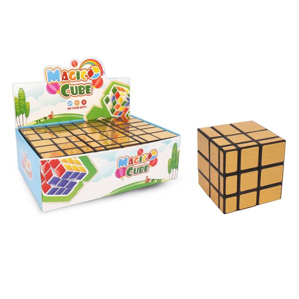 5.7cm Mirror Gold Rubik's Cube thumbnail