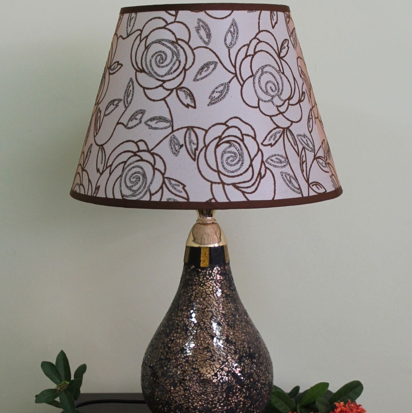 Mosaic desk lamp