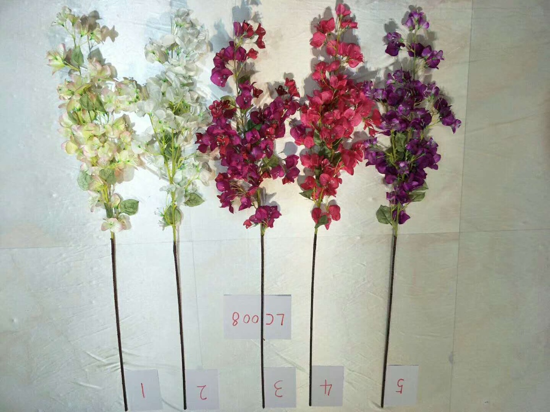 Artificial flowers, artificial bougainvillea, fake bougainvillea, single bougainvillea