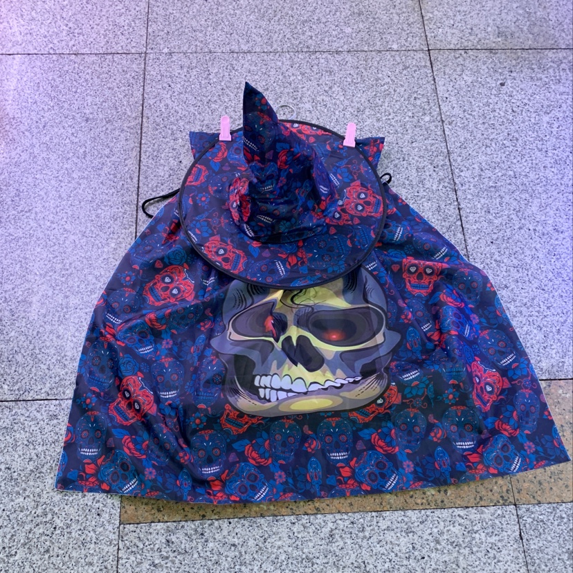 万圣节披风套装产品图