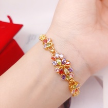 Colored treasure bracelet