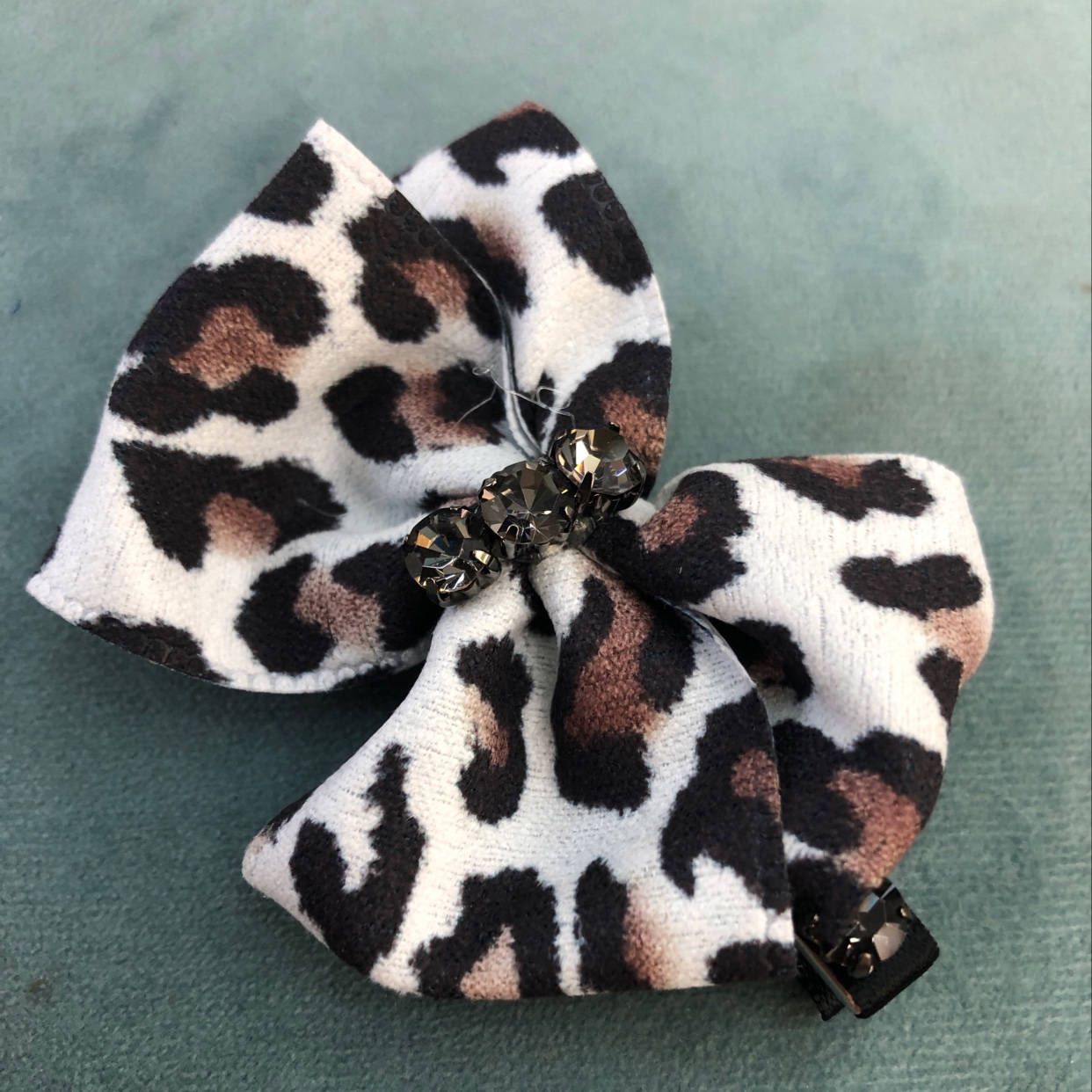 Trend Leopard Print Clip details Picture
