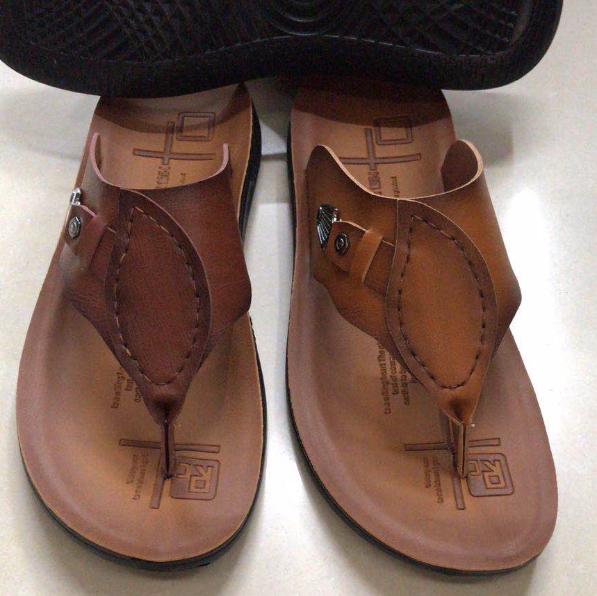 Men's beach shoes, new men's slippers