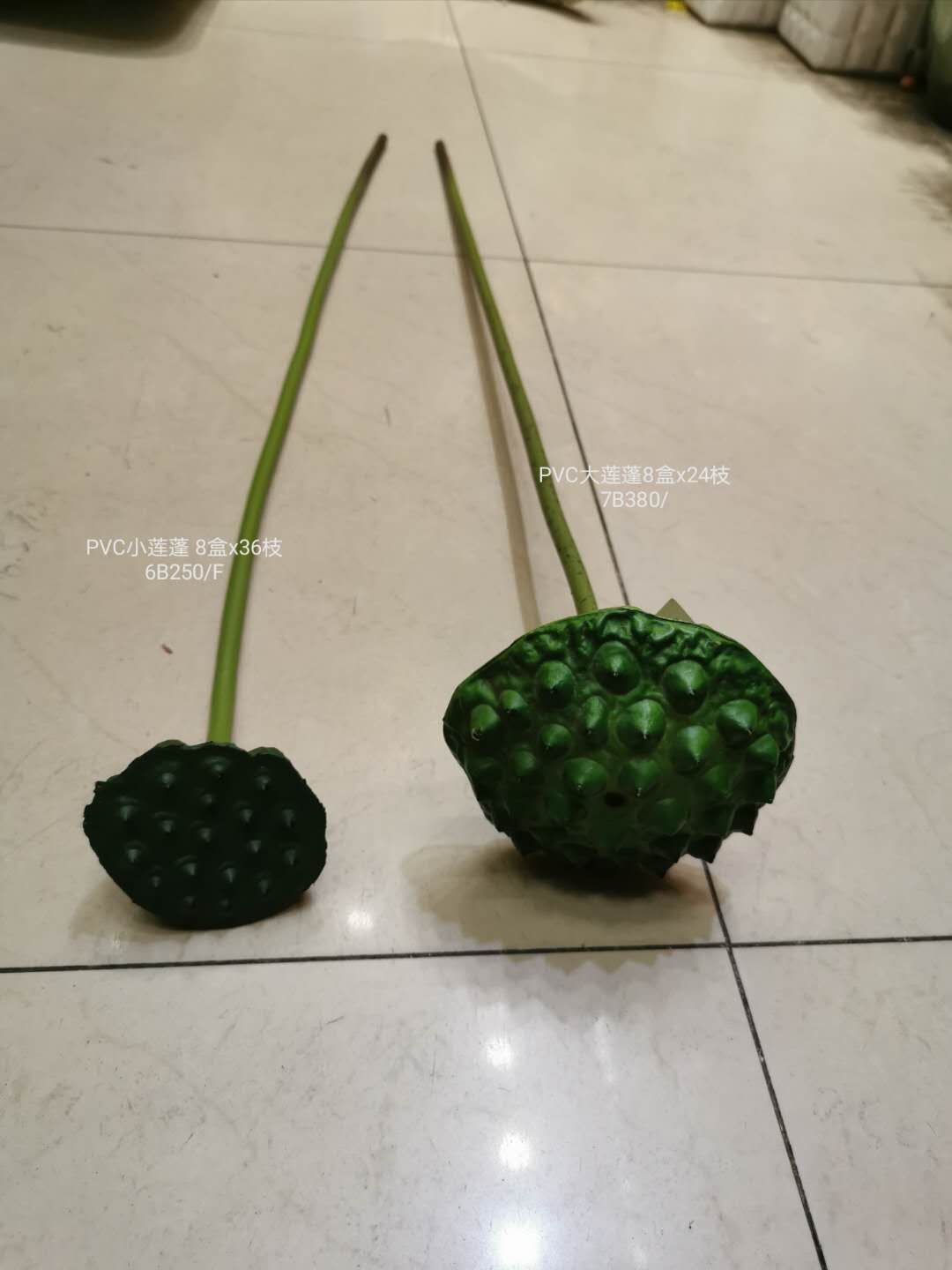 Artificial flowers, fake flowers, flower arrangements, bonsai, living room, hotel, wedding, video decoration, hand feel, single lotus branch, lotus pond, lotus seeds
