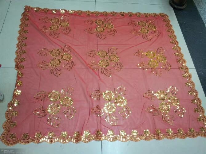 Wedding Supplies Red Scarf
