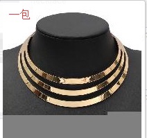 European and American fashion trend necklaces