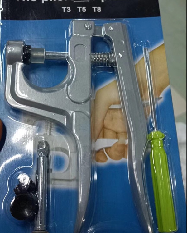 手工DIY钳子打T3、T5、T8、四合扣