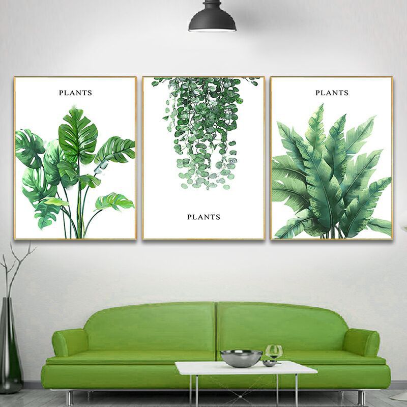 Colorful Crystal Stone Living Room Triptych undefined