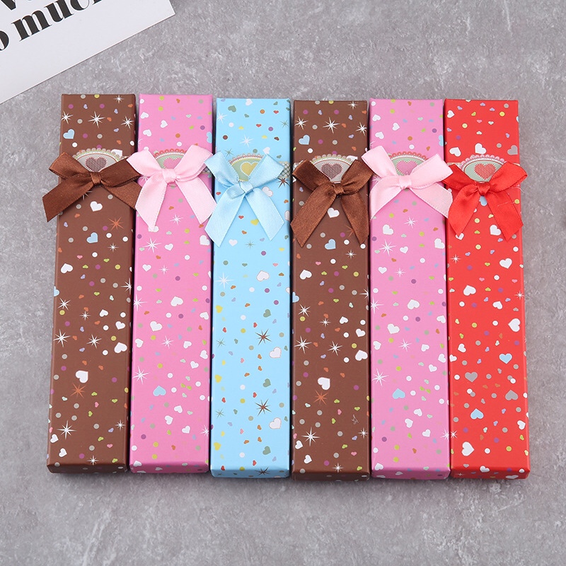 Spot necklace box all over the star jewelry box world box rectangular bracelet box packaging box small gift box wholesale