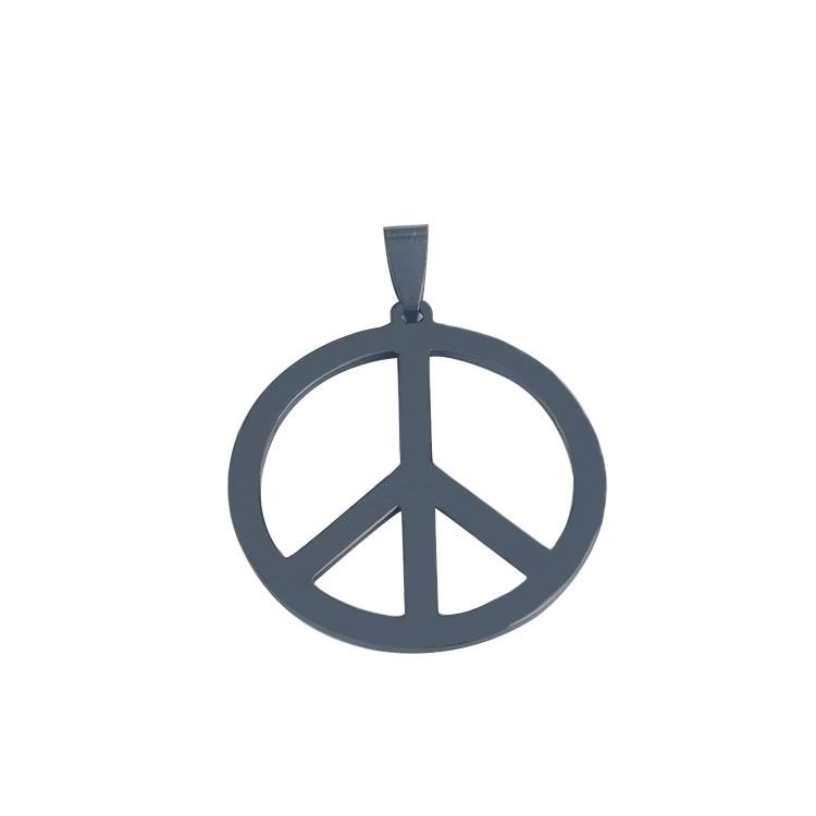 Peace symbol pendant