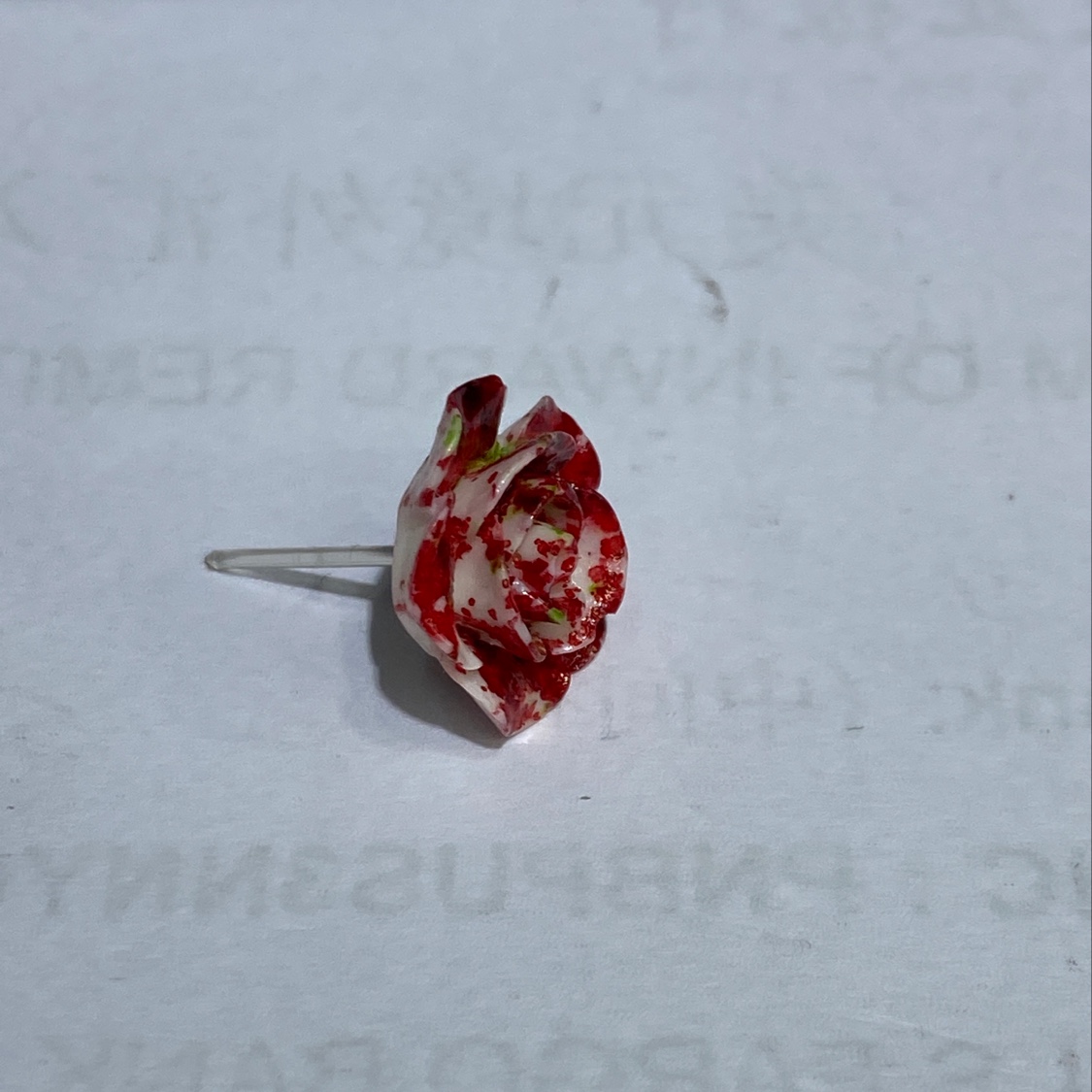 小红花耳钉