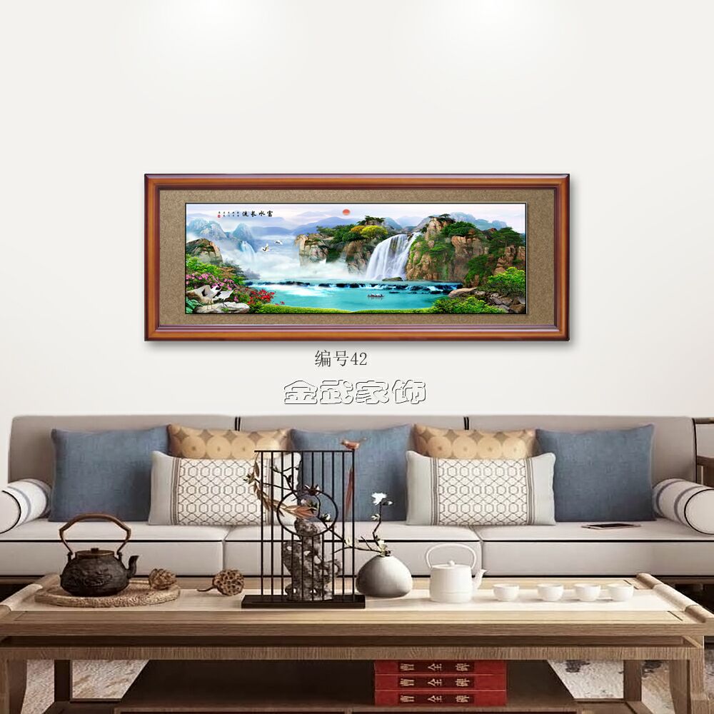 Chinese Home Decoration Seven Color Baking Paint Bronzing Craft Office Hotel Opened Qiao Move To Celebrate The Wedding Gift Classical Large Plaque undefined