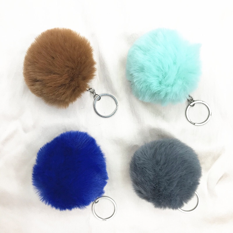 Best-selling hairball keychains, bags, pendants, plush toys, figurines, dolls, gifts, gift boxes, clothing accessories details Picture