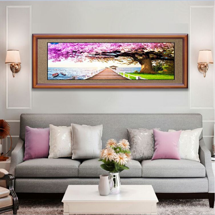 Chinese Home Decoration Seven Color Baking Paint Bronzing Craft Office Hotel Opened Qiao Move To Celebrate The Wedding Gift Classical Large Plaque undefined