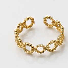 Embossed ring