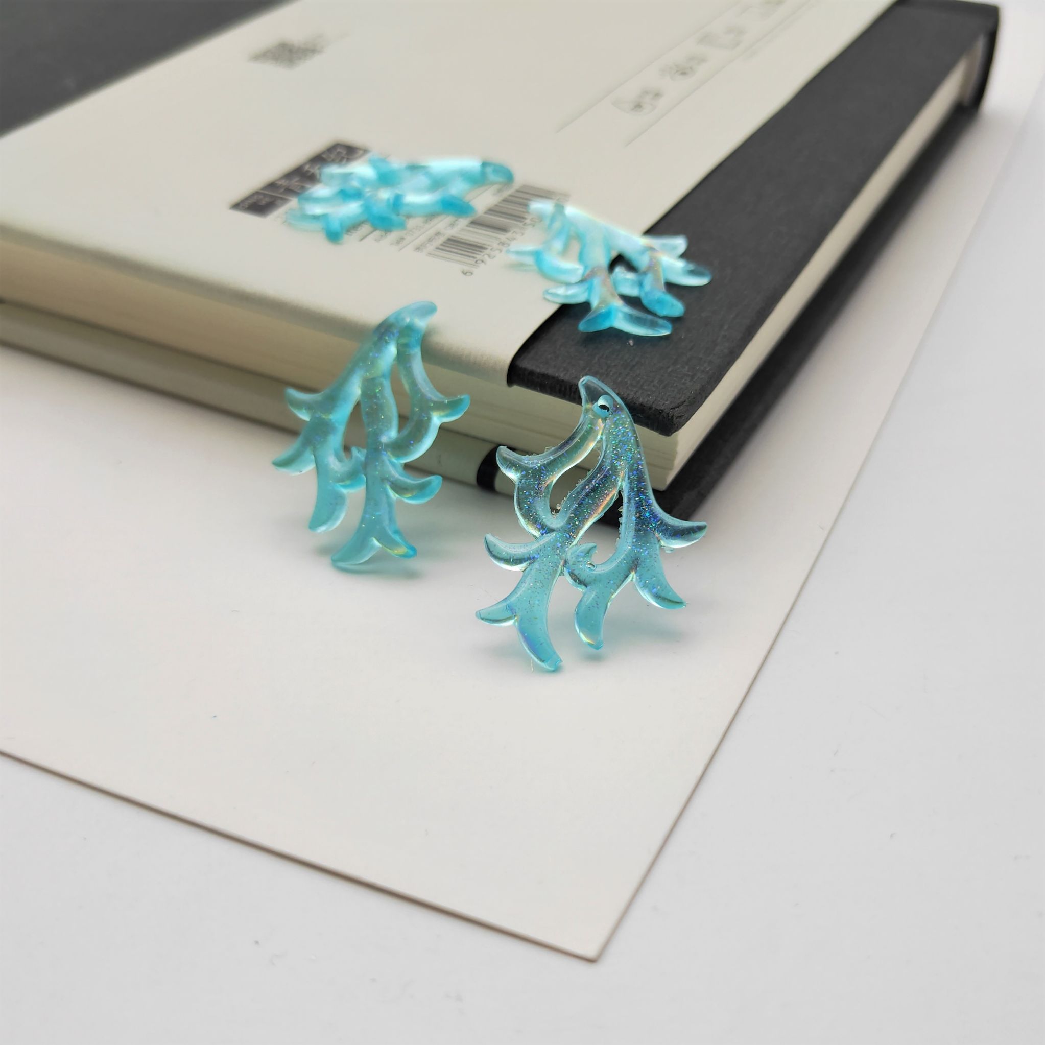 New resin hollowed-out iridesy pink dragon and deer antler ancient-style hair accessory, handcrafted diy step shaking hair hairpin undefined