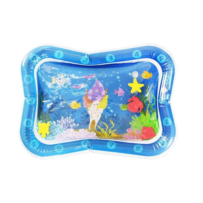 pvc children's ocean inflatable patting pad crawling toy Crawling tool patting details Picture