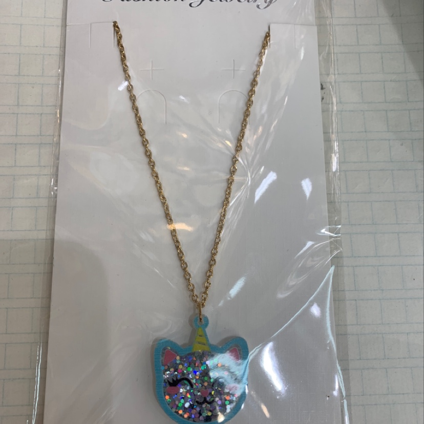 Cartoon rabbit necklace thumbnail