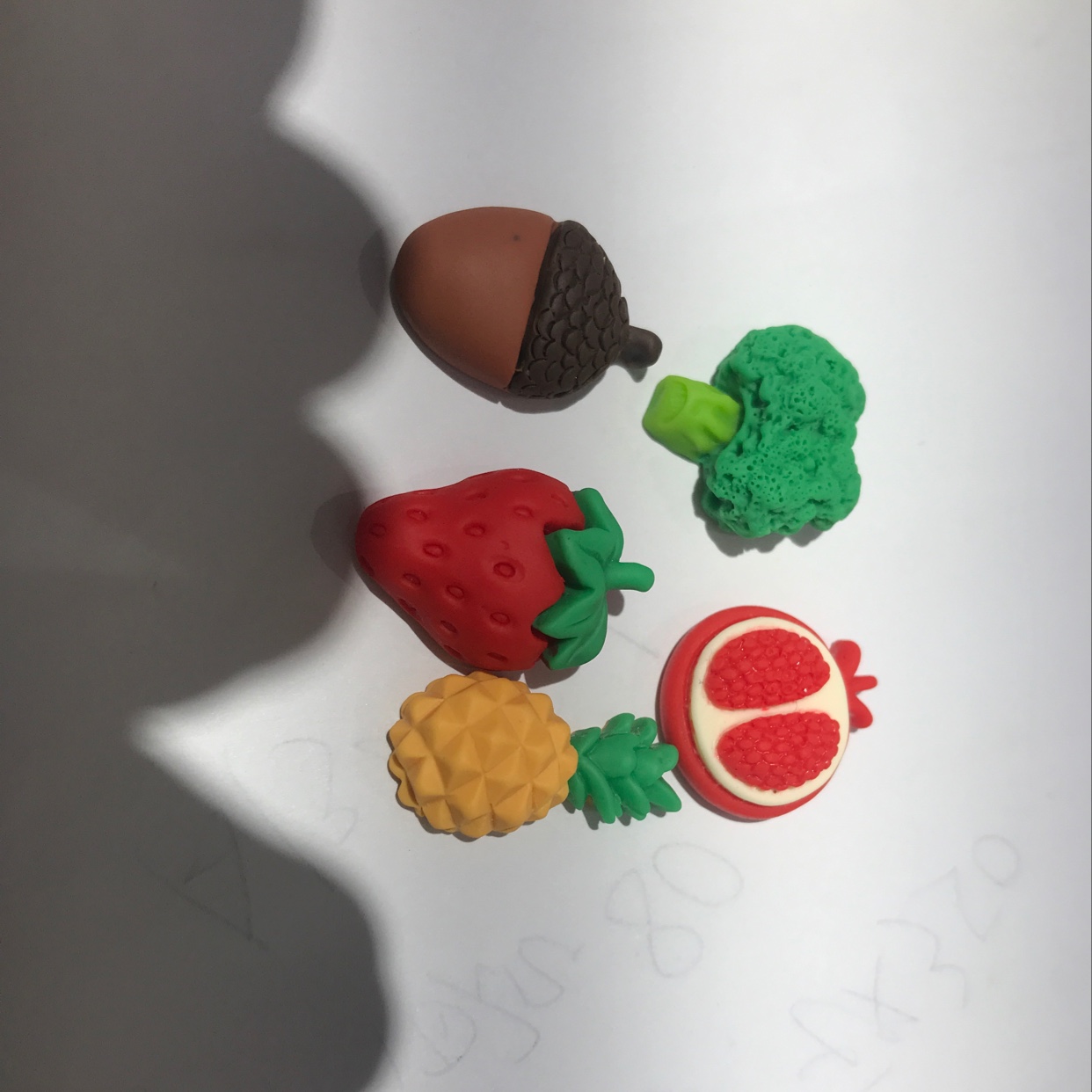 Fruits and vegetables