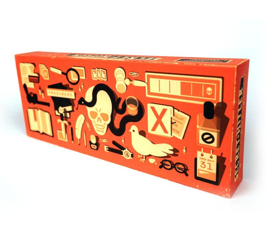 SECRET HITLER反人类桌游 揭秘希特勒  英文版 益智游戏卡牌产品图