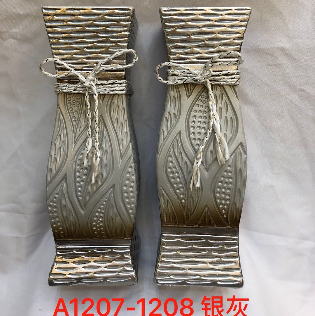 Golden Castle vase 30 cm ceramic vase with artificial flower 30 cm ceramic vase with lacquer vase suitable for sprinkling shops and home counter arrangement flower vase with dried flower vase