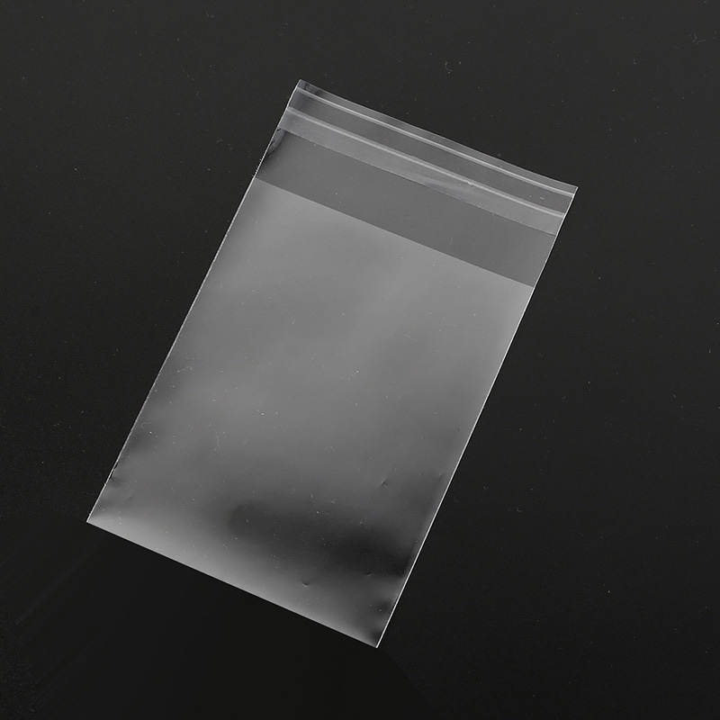 Qin Cloud Thickened Transparent Opp Self-Sealing Bag Sealing Pocket Small Jewelry Bag 1015 details Picture