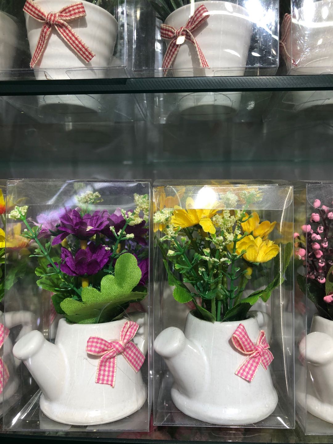 202212小水壶太阳花仿真盆景仿真花小盆景人造摆件装饰