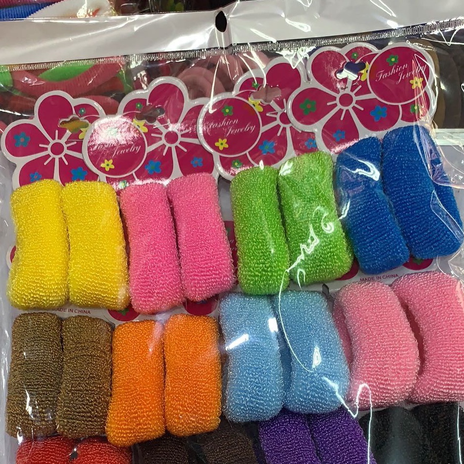 2个一卡长丝毛球(24pcs一包)