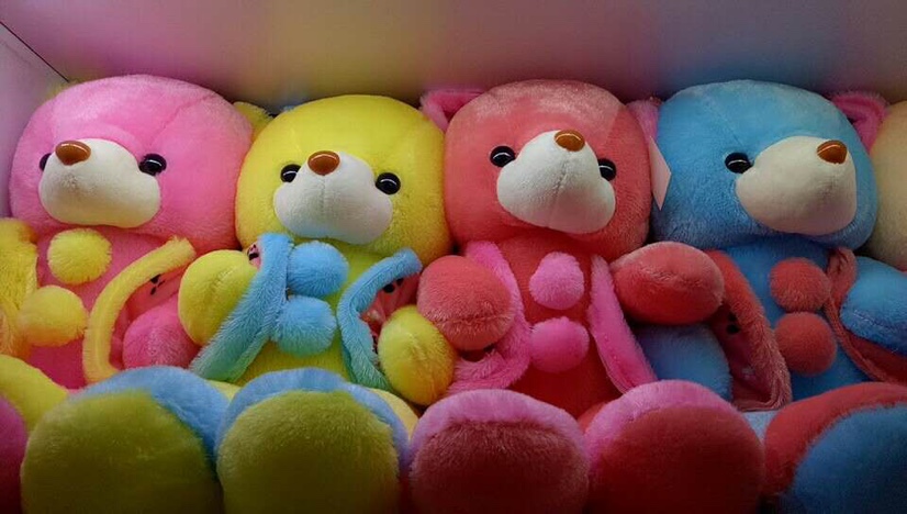 实拍小毛球50厘米外贸可供卡通玩具毛绒公仔娃娃批发                                   