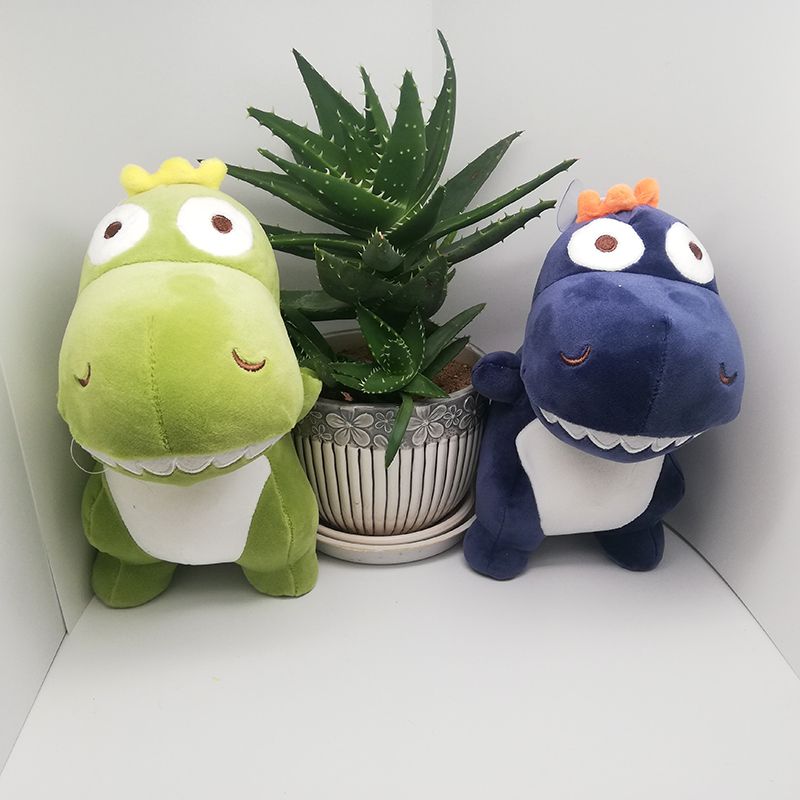 Cute little stuffed dinosaur pendant car keychain backpack pendant wedding gifts throwing costume accessories doll thumbnail